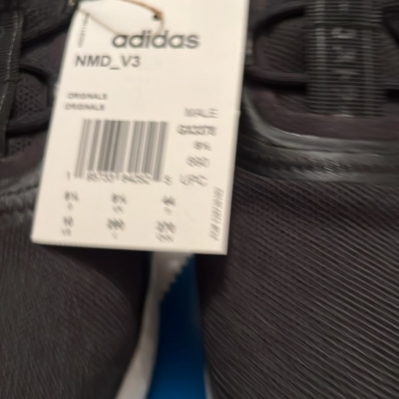 NWT ADIDAS NMD_V3 ‘OG Black’ size 10 - Picture 12 of 15